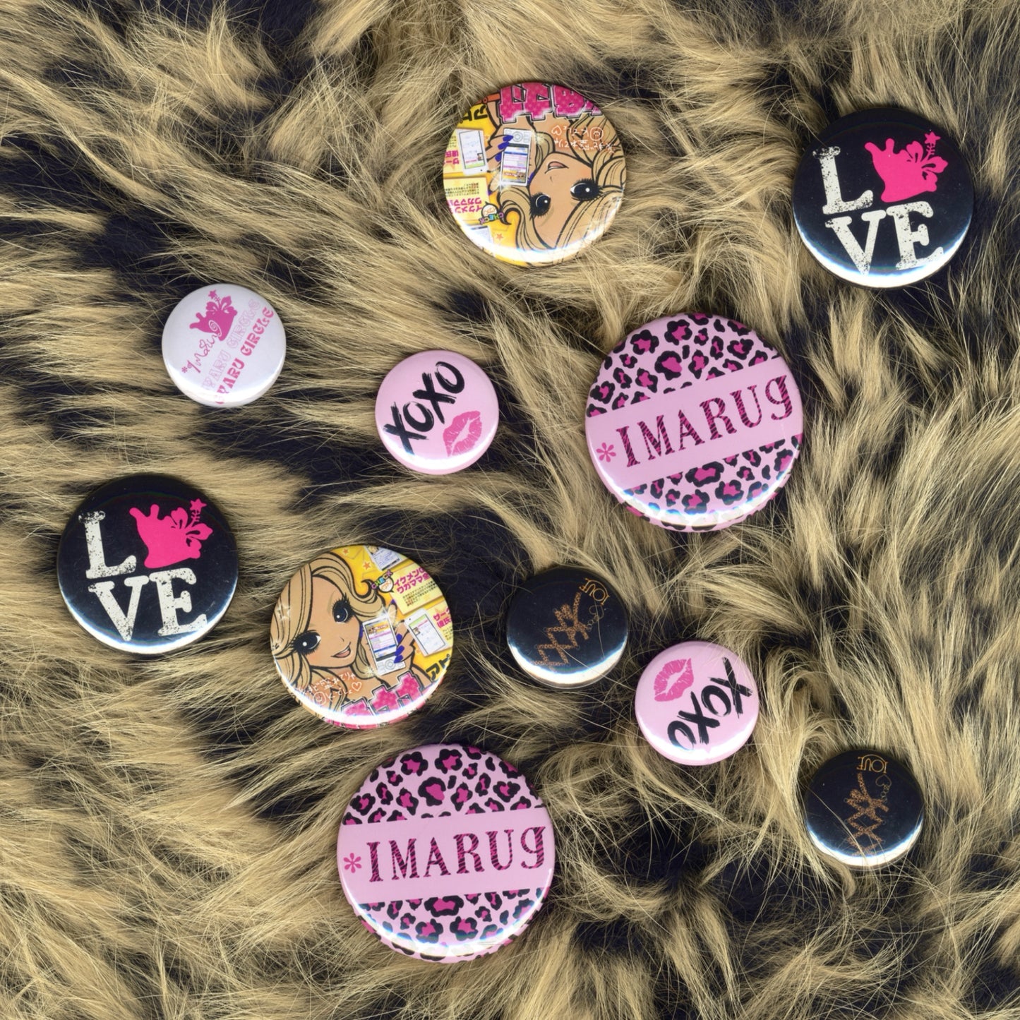 SUMMER LOVE PIN SET 6PCS
