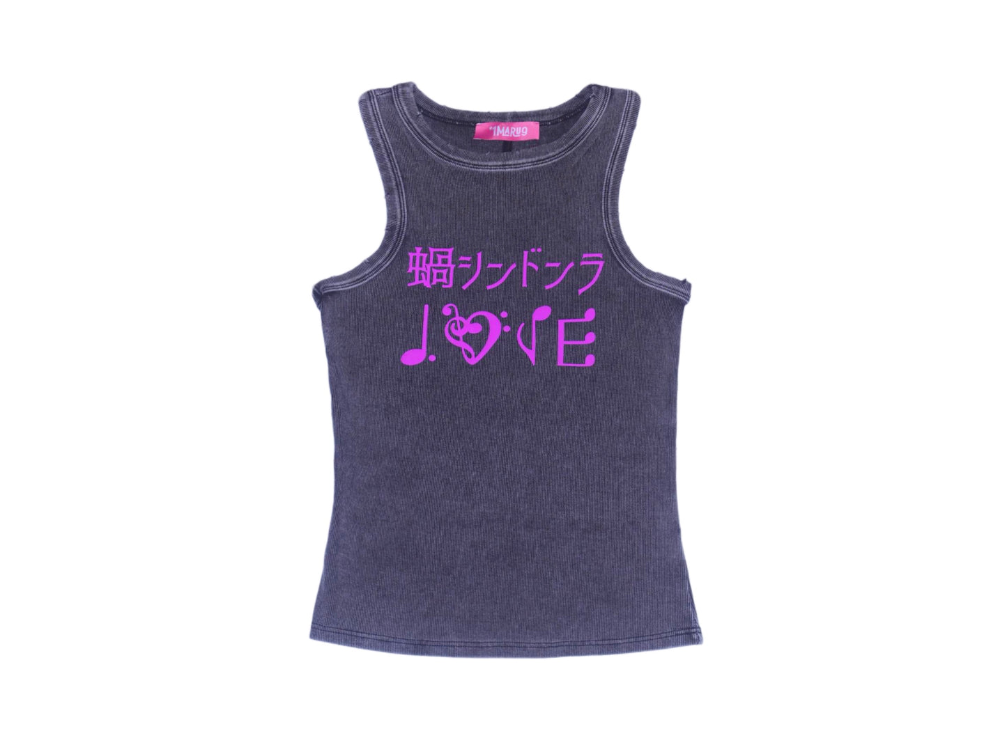 Sundown LOVE Crop (GRAY)