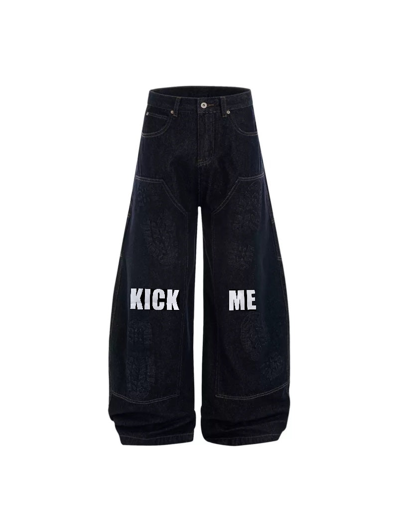 KICK ME cargo jeans