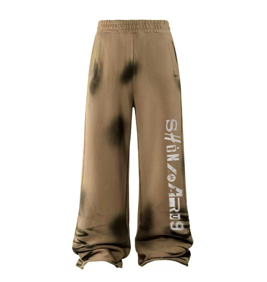 Leopard Feral Code Pants – Espresso