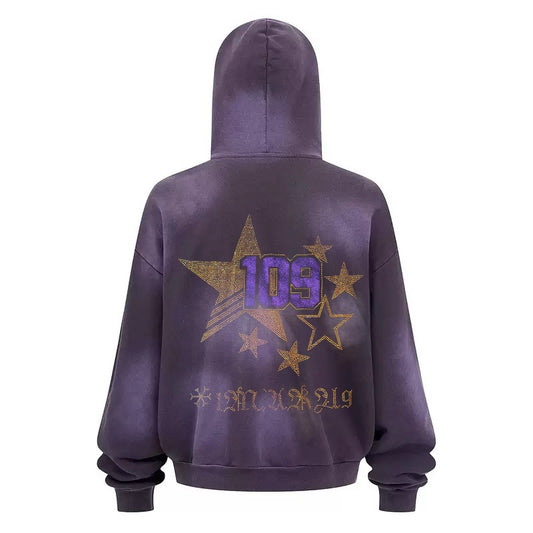 Gate109 Stardust Hoodie – Purple Haze Wash